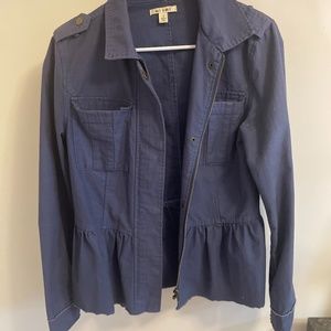 Cropped Corduroy Jacket
